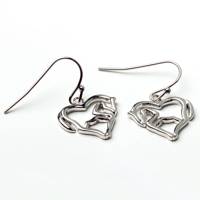 Horse as Heart Earrings