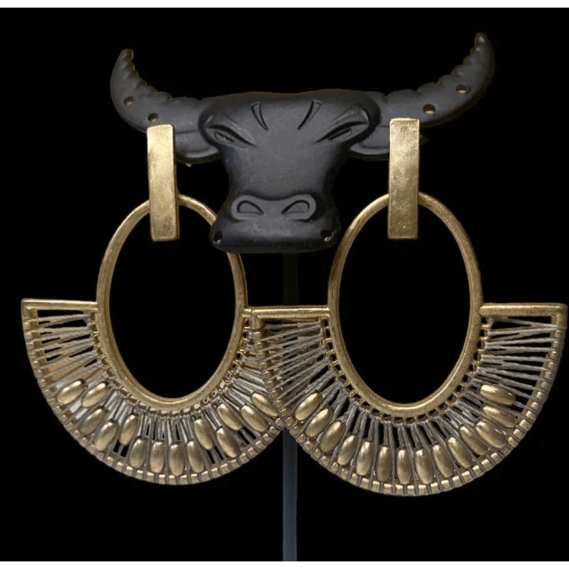 424A – Gold Earrings