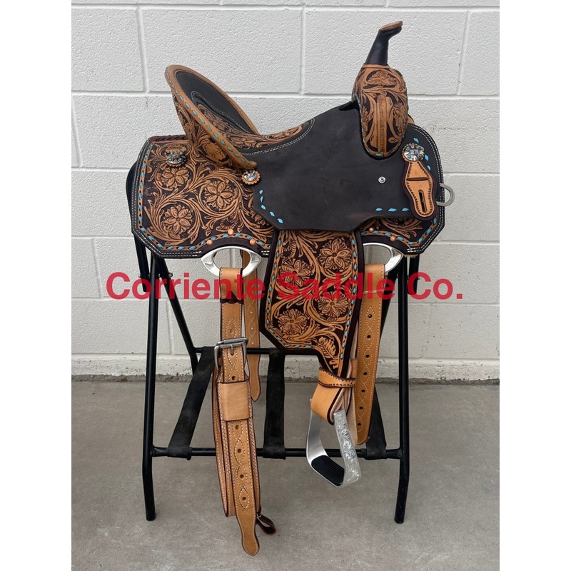 CSB 574C Corriente New Style Barrel Saddle