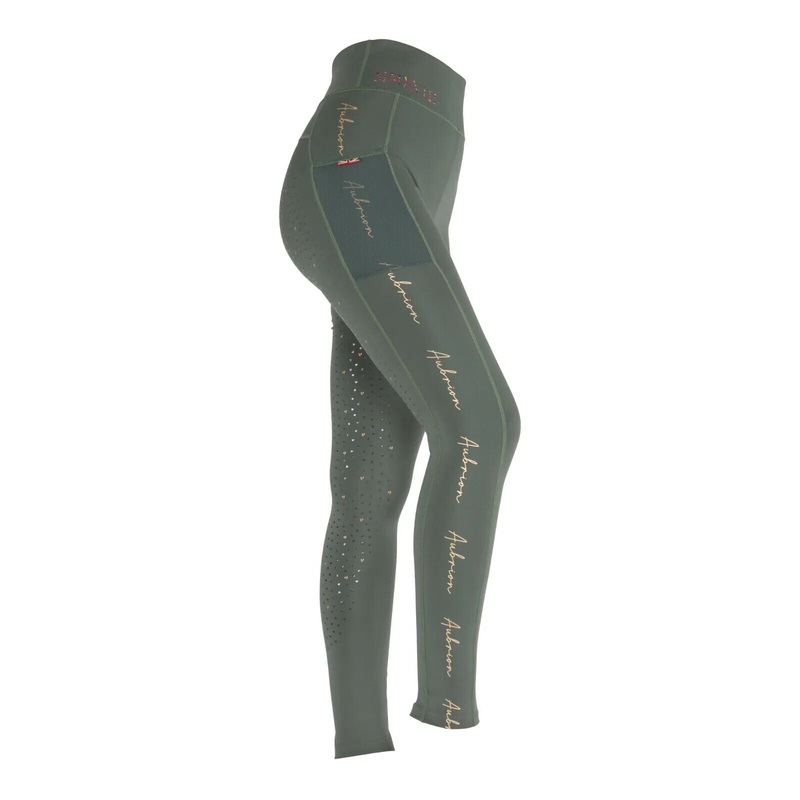 Shires Aubrion Team Girls Horse Riding Tights