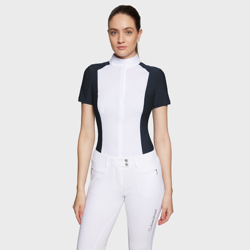 Ladies Gretta Show Shirt | Short Sleeves | Navy