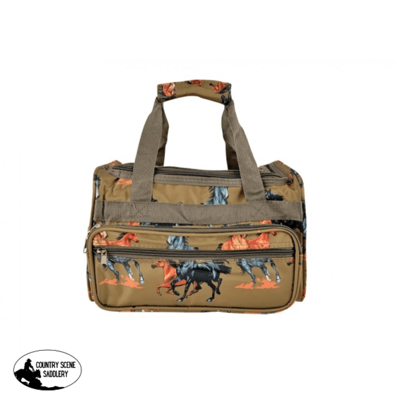 23″ Utility Bag with running horses design