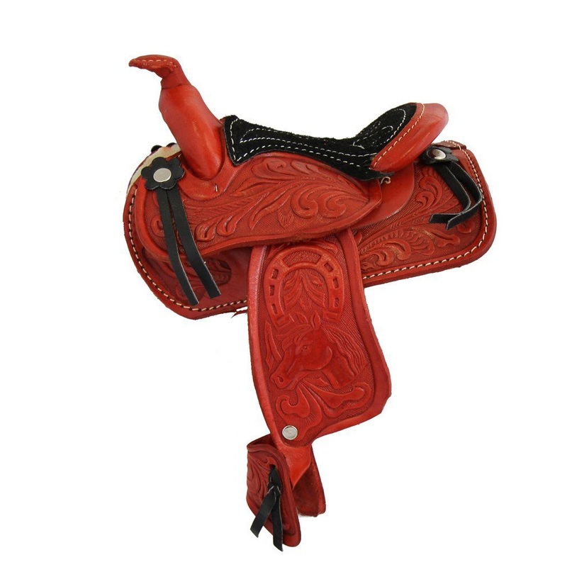 AJ Tack 5″ Seat Decorative Western Saddle