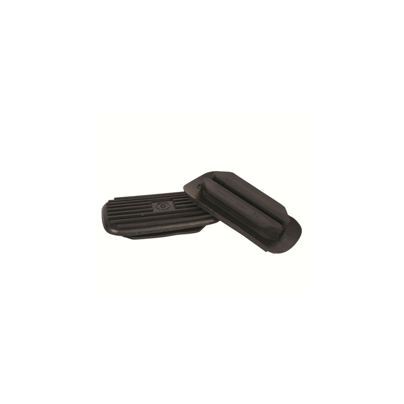 Korsteel Two Bar Stirrup Iron Treads Black 4.5″