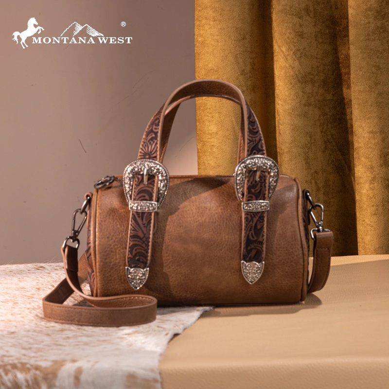 MW Mini Barrel Bag ~ Coffee