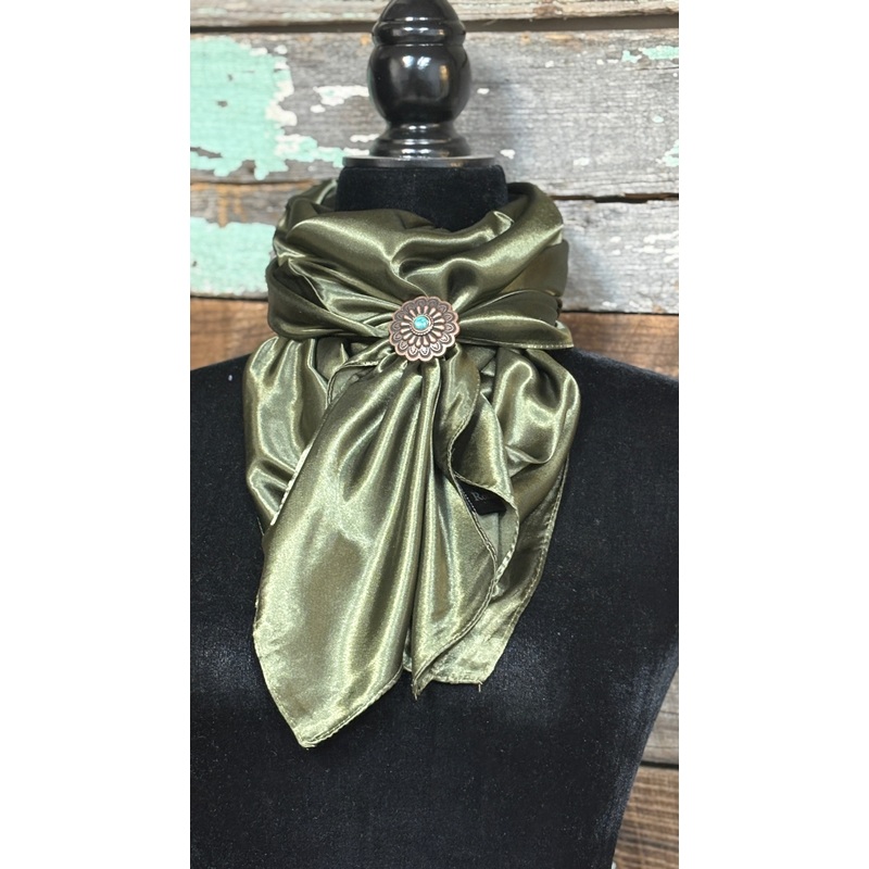 Rodeo Drive Wild Rags/Scarf ~ Olive