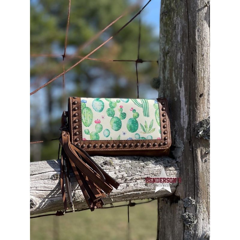 Cactus Clutch Wallet