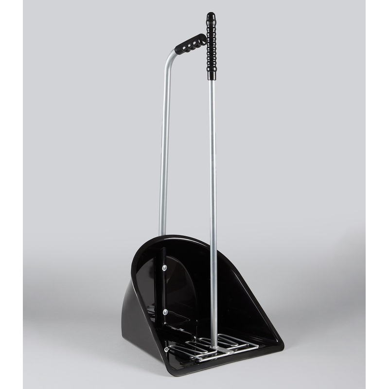 Manure Scoop & Rake Black