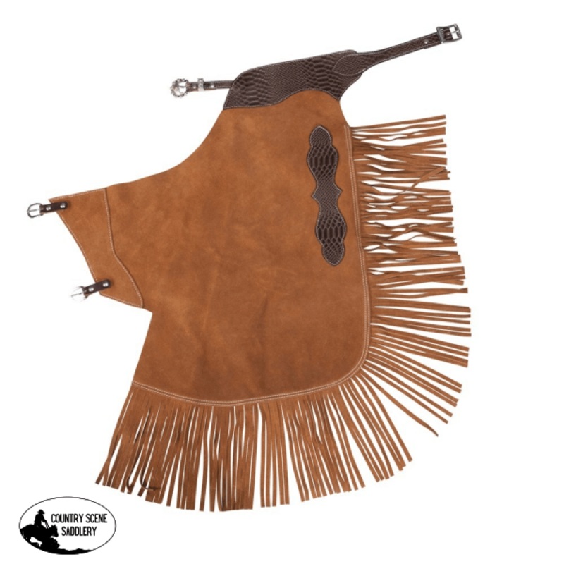 Work Chink Suede Chaps, Brown/Tan
