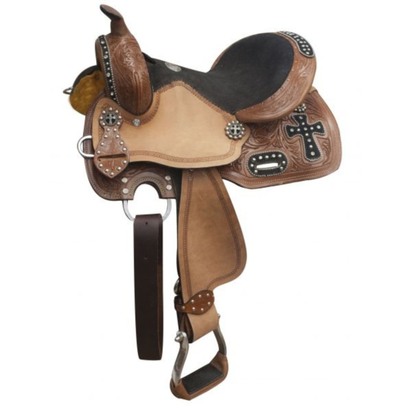 10″, 12″ DOUBLE T YOUTH BARREL STYLE SADDLE