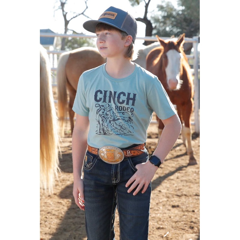 Boy’s Cinch Tee ~ Green