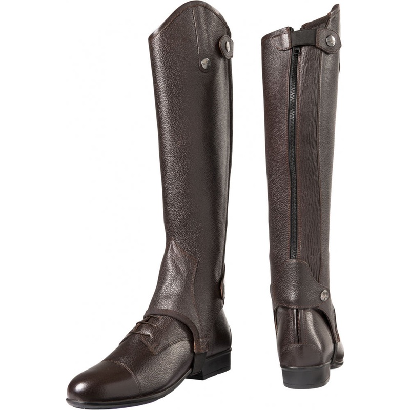 Equitheme Primera Grained Leather Half-Chaps
