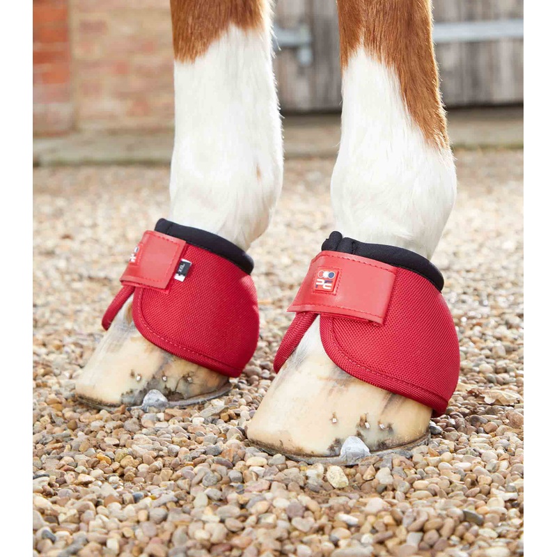 Ballistic No-Turn Over Reach Boots Red