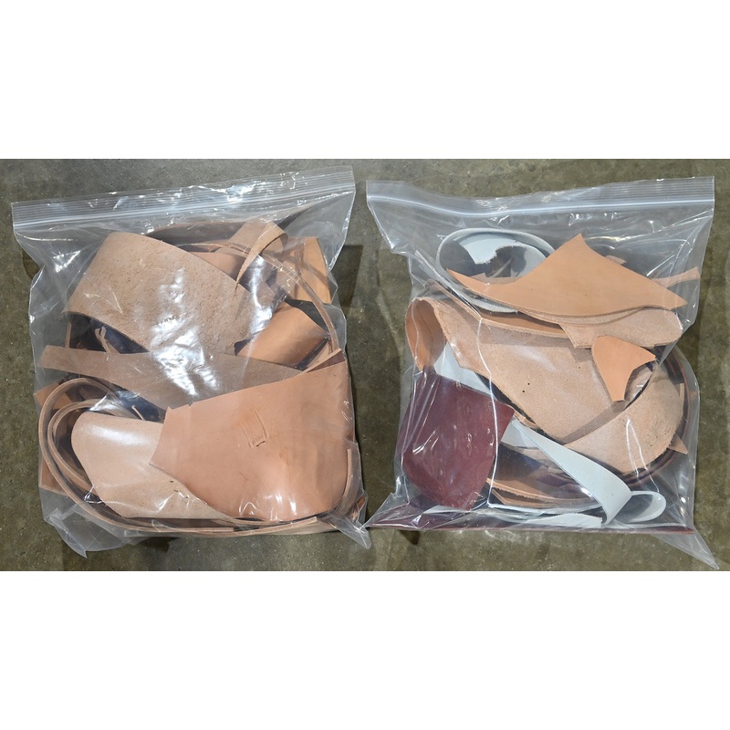 Coolhorse Leather Scrap Bags- 5lb