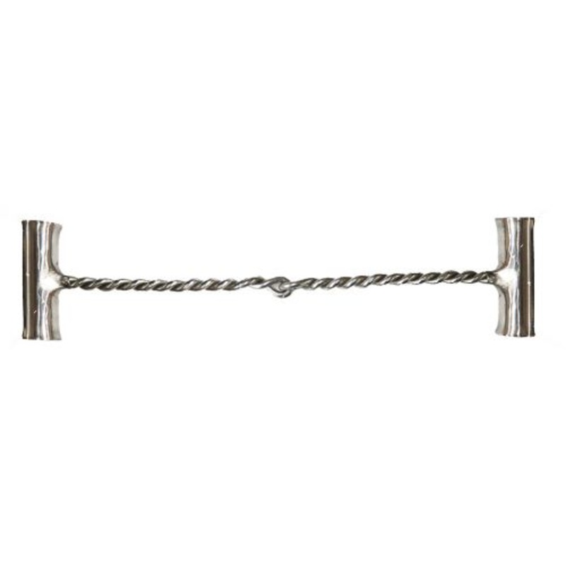 #1041: 5″ Stainless steel thin twisted wire mouthpiece