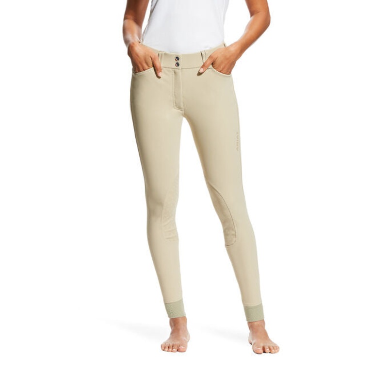 Ariat Tri Factor Grip Front Zip Women’s Knee Patch Breech