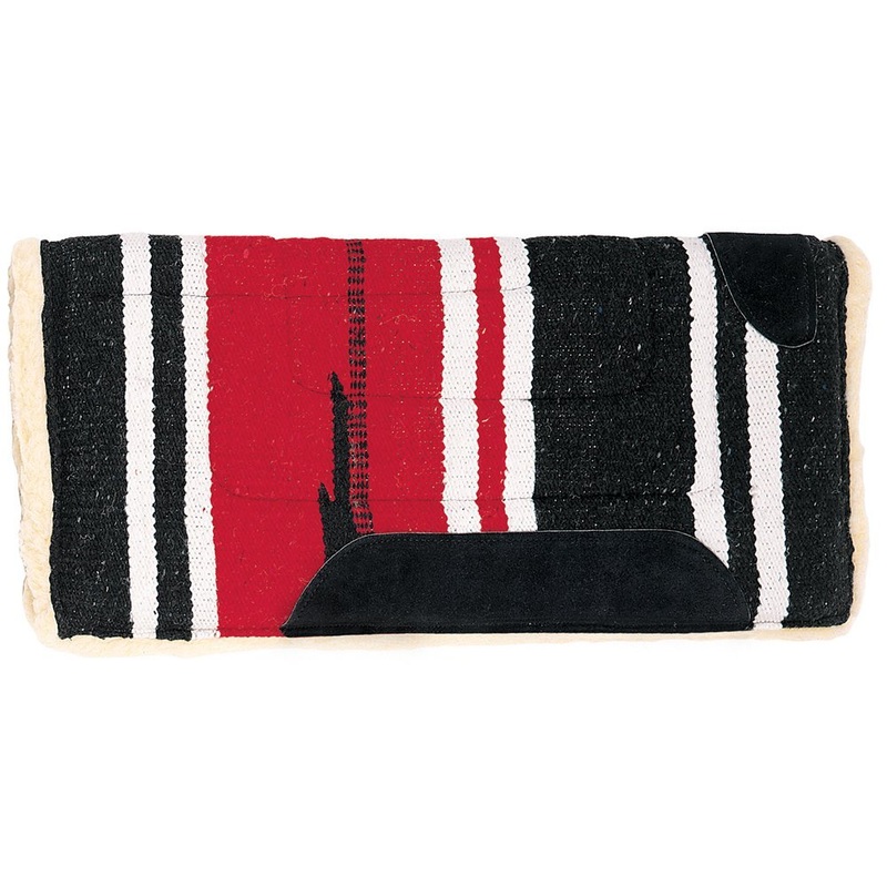 Weaver Pony Fleece Lined Navajo Saddle Pad Assorted Colors
