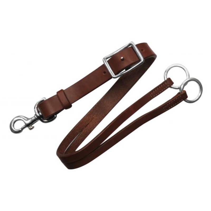 #72038: Showman Training fork made of American oiled harness leather