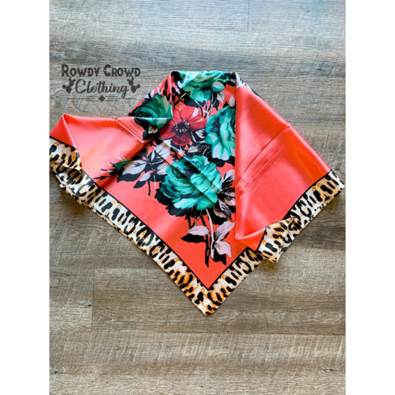 Coral Fiesty Floral