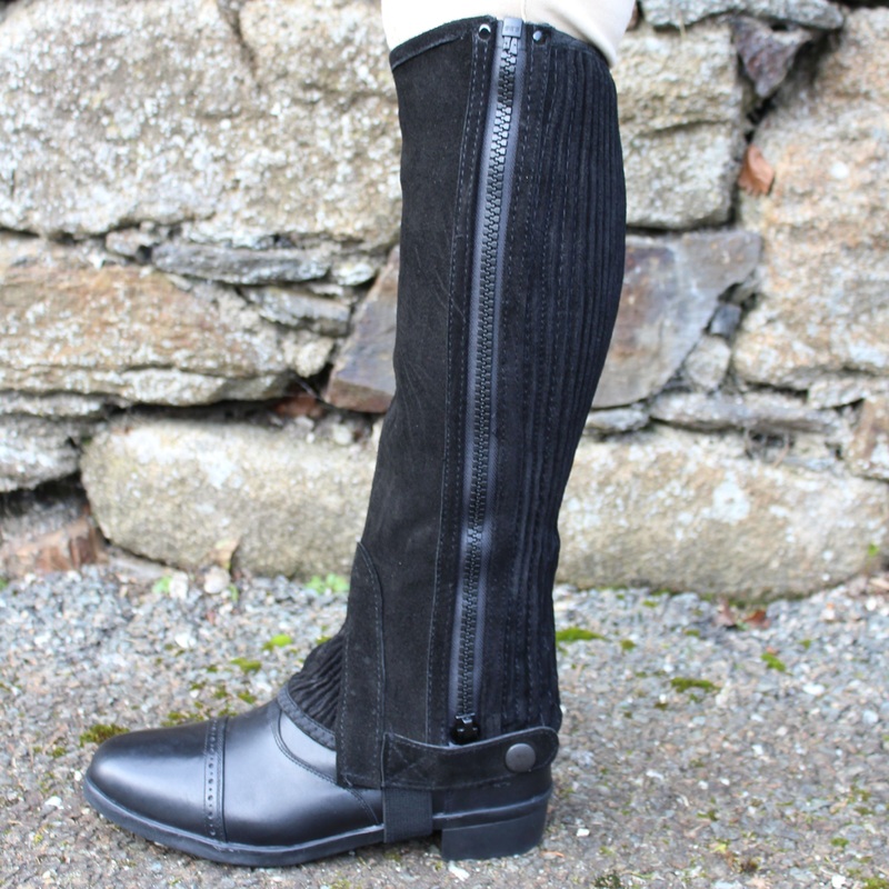 Mackey Equisential Child Suede Half Chaps