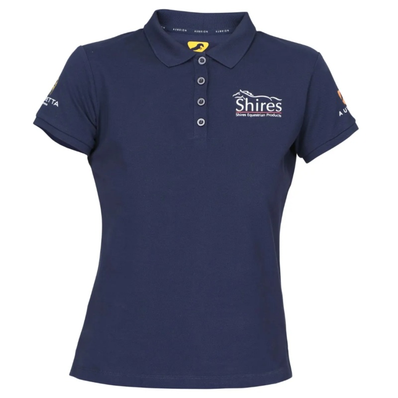 Shires Aubrion Gents Branded Polo Shirt