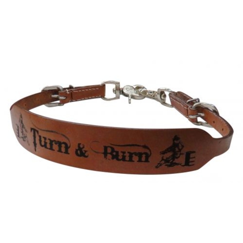 #176300: Showman  ” Turn & Burn”wither strap