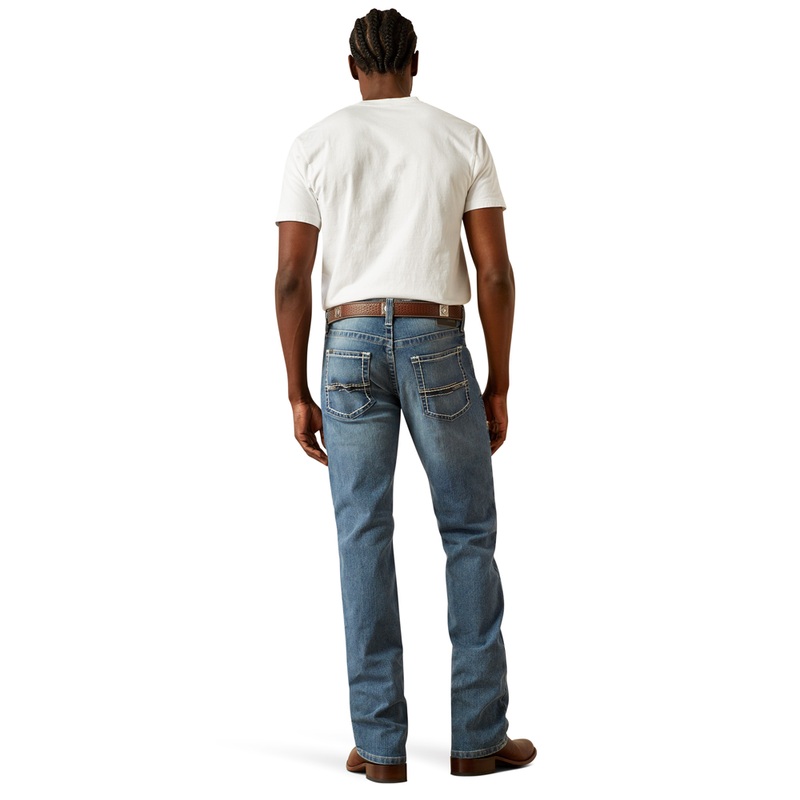 10060927 Ariat Men’s M5 Straight Forrest Straight Leg Jeans – Clarence