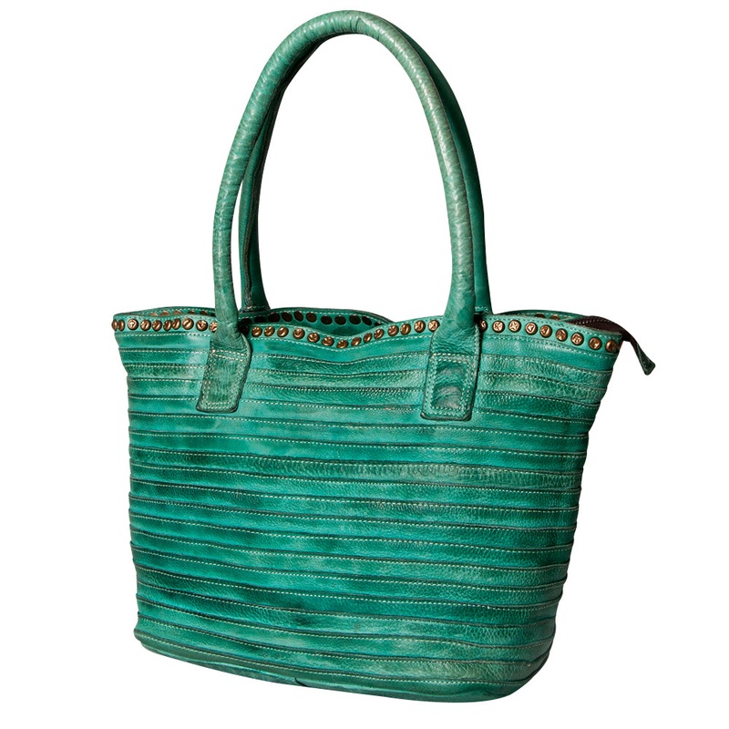 Never Mind Nmbgm104C Tote Vintage Handmade Genuine Cowhide Leather Women Bag WesternHandbagPurse