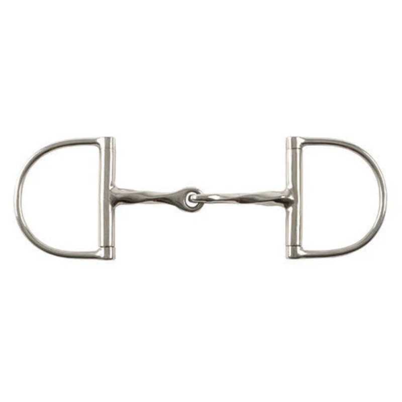 88705 Shires Slow Twist D Ring 5″ Snaffle Bit