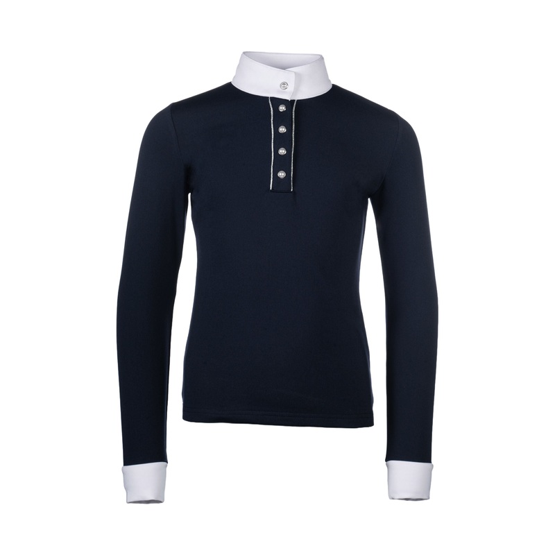 Wedstrijdshirt Emilia Junior Donkerblauw