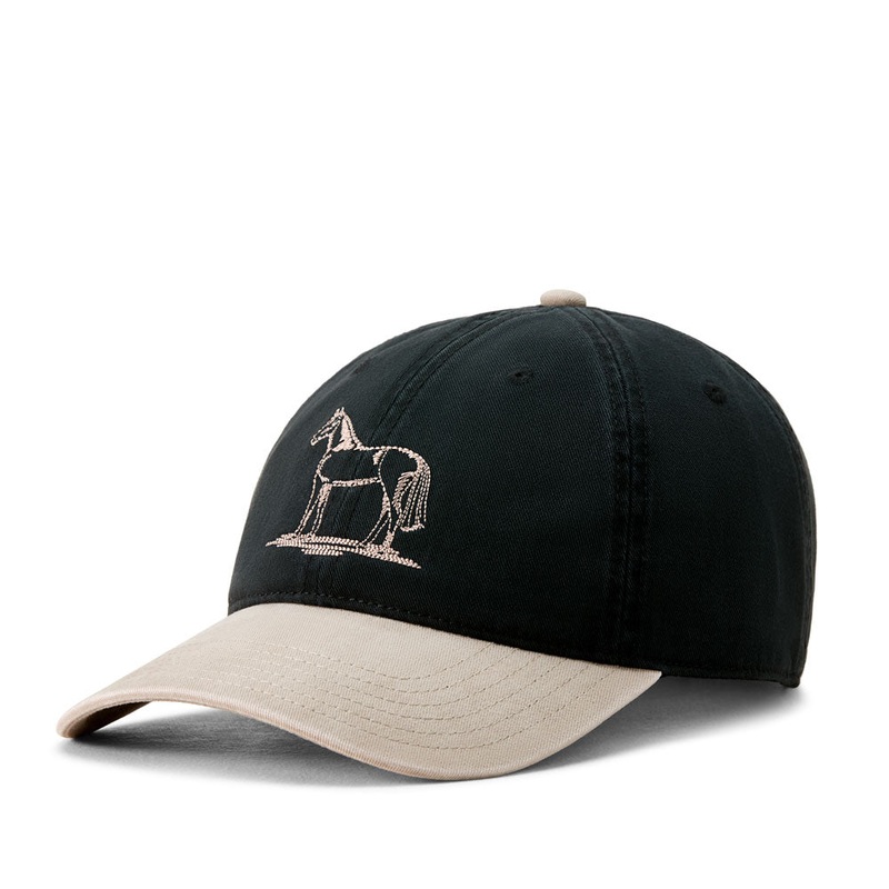 10061272 Ariat Unisex ADT Country Cap – Black/Pebble