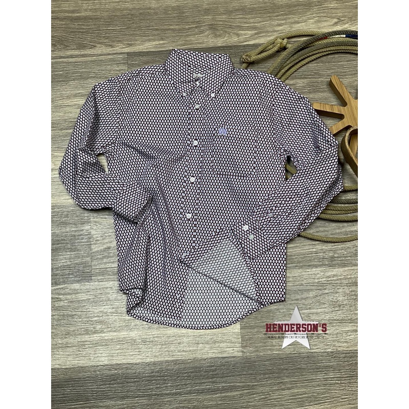 Boy’s Cinch Geo Print ~ Purple