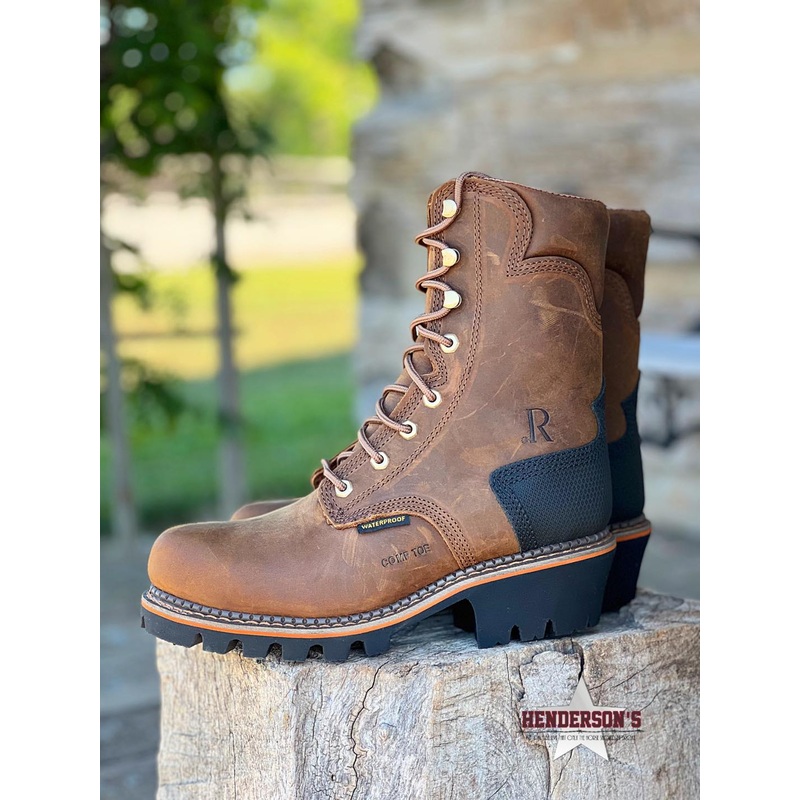 Logger Boots by R. Watson