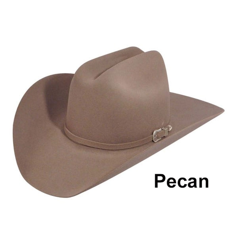 W0604A Bailey Lightning 4X Felt Western Cowboy Hat – Pecan