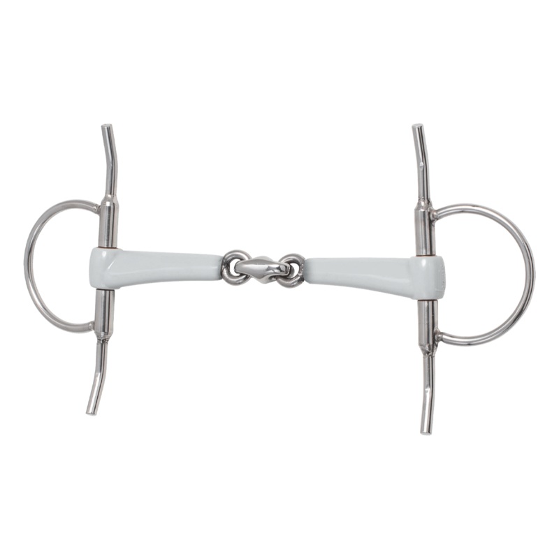 Beris Double Jointed Full Cheek Snaffle Bit