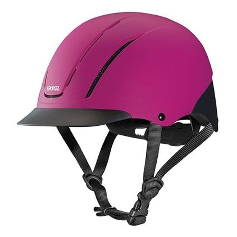 04-535 Troxel Spirit Riding Helmet – Raspberry Duratec