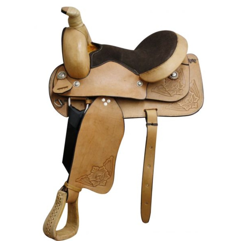 15″ Buffalo Roper Style Saddle-FREE SHIPPING