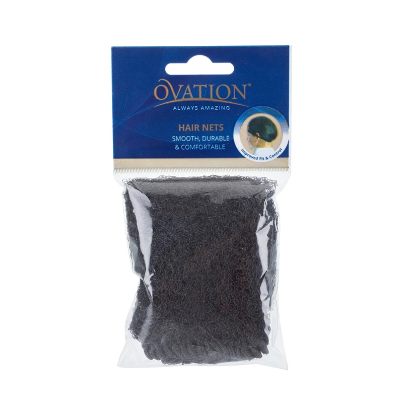Deluxe Hair Nets – Black