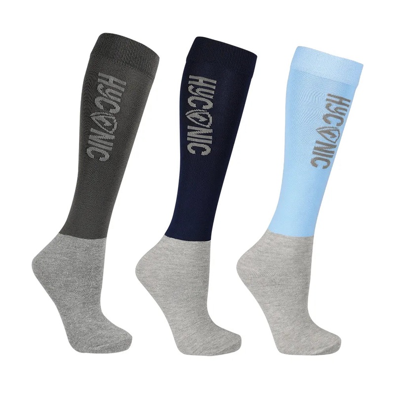 HYCONIC Children’s Socks by Hy Equestrian Pack of 3