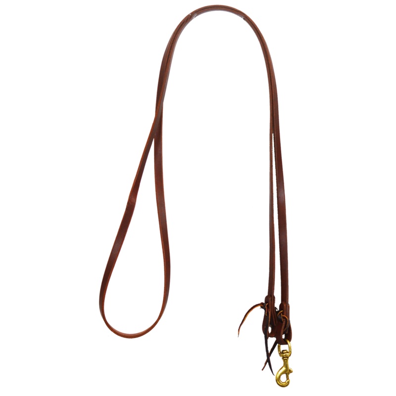 5/8″ Harness Leather Roping Rein (Dark Oil)
