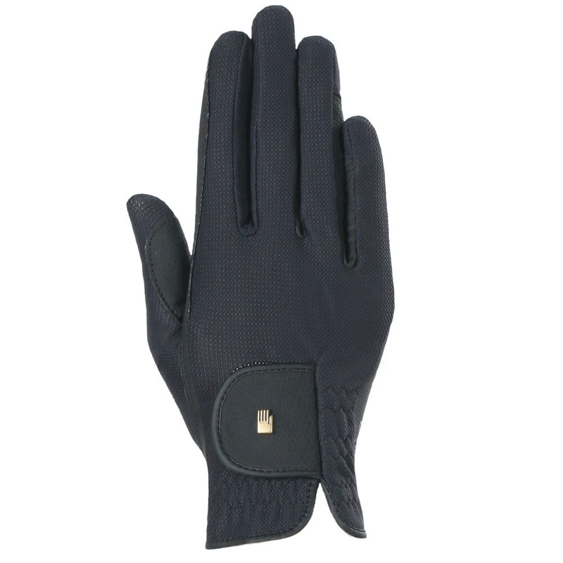 15-3301251 Roeckl Roeck-Grip Lite Unisex Riding Glove – Black