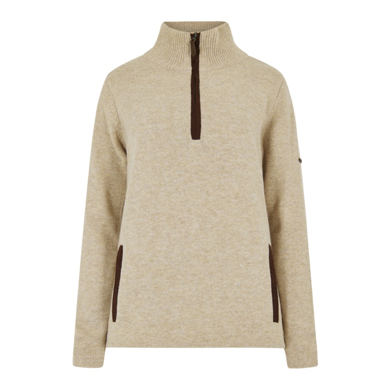 Dubarry Womens Morrisey Zip Neck Sweater