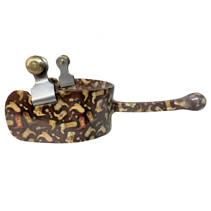 Showman Boot Stainless Steel Humane Spur