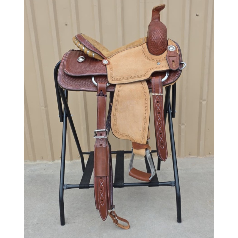#1880 13″ Corriente Youth Kids Roping Saddle
