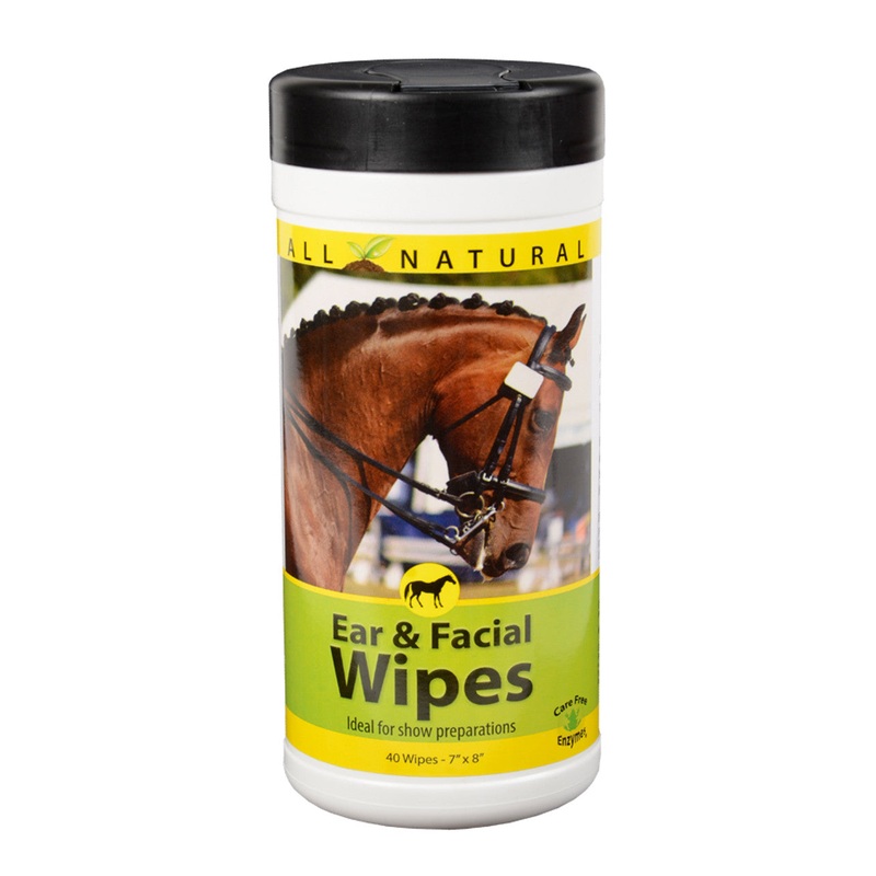 Carefree Enzymes Equine Ear and Facial Wipes