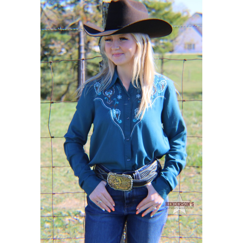 Challis Western Shirt by Roper