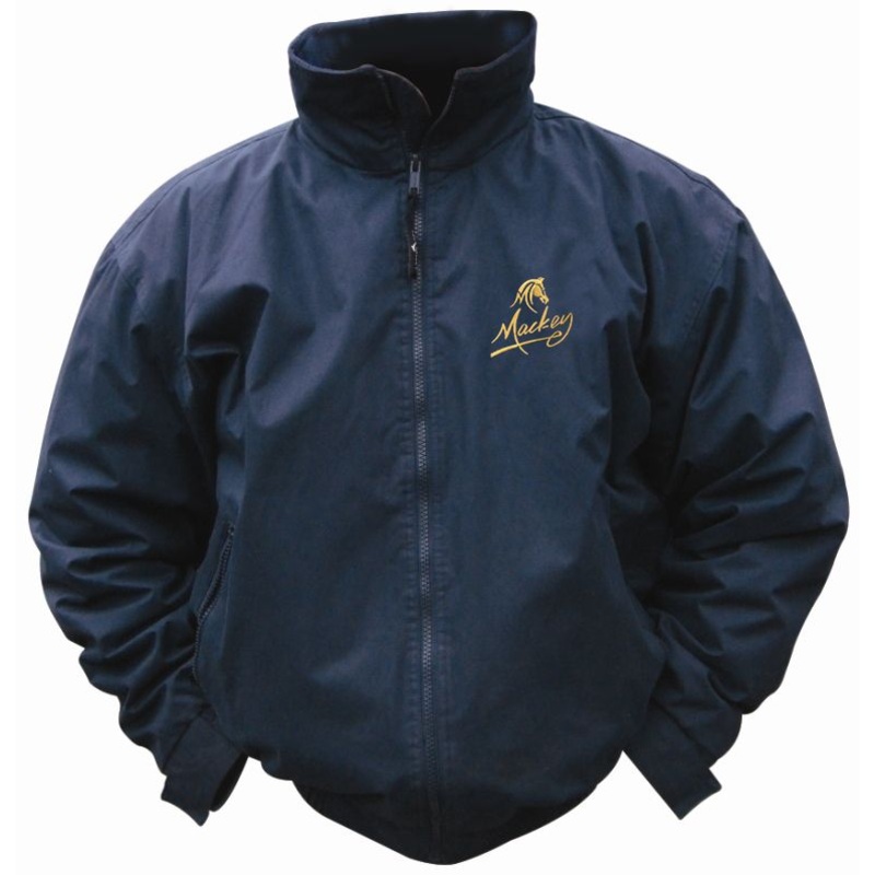 Mackey Blouson Jacket With Rear Logo