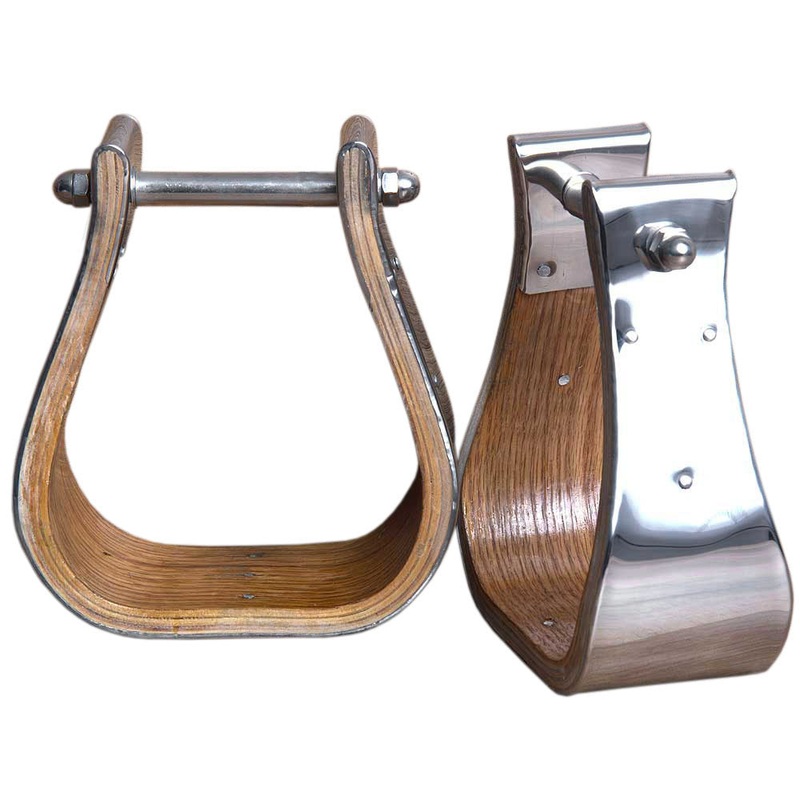 Western Stirrups|Nickel Stirrups|Nickel Bounded Stirrups|Wooden Stirrups