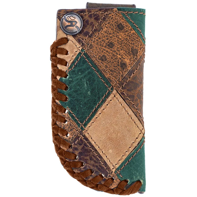 “Ouray” Brown/Turquoise Knife Sheath