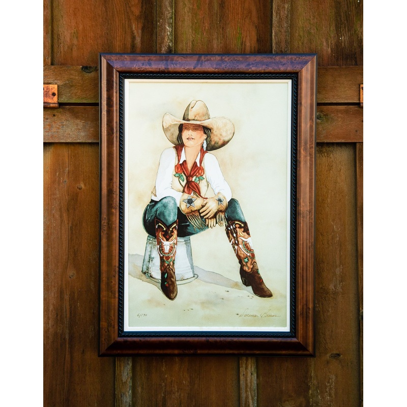 “San Antonio Rose” Limited Edition Watercolor Painting